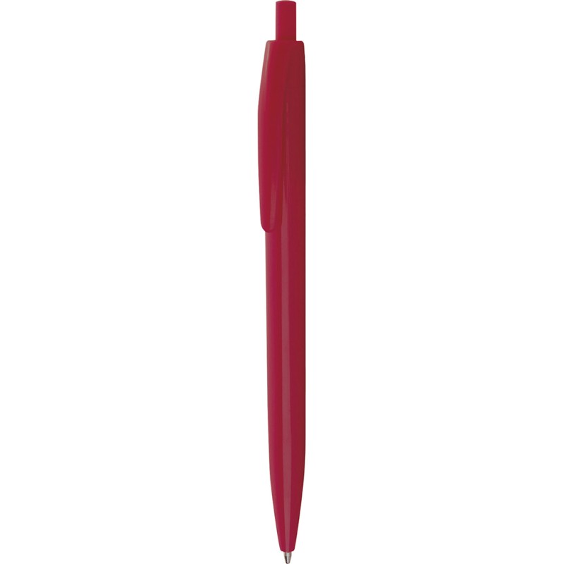 Penna a sfera in plastica rossa personalizzata B11171R