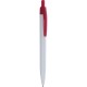 Penna a sfera in plastica rossa personalizzata B11172R