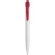 Penna a sfera in plastica rossa personalizzata B11172R