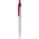 Penna a sfera in plastica rossa personalizzata B11172R