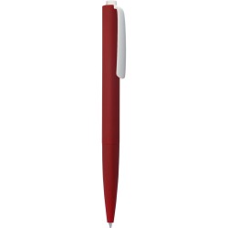 Penna a sfera in plastica rossa personalizzata B11219R