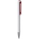 Penna a sfera in plastica rossa personalizzata B11235R
