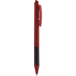 Penna a sfera in plastica rossa personalizzata B11238R