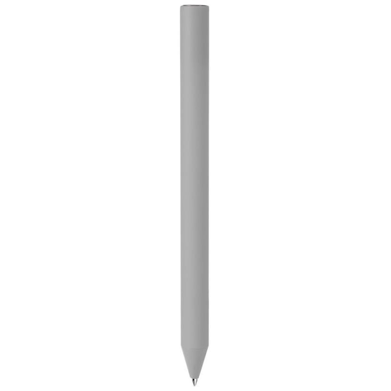 Penna a sfera in plastica soft touch grigia personalizzata B11308GR