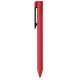 Penna a sfera in plastica soft touch rossa personalizzata B11308R