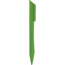 Penna a sfera in plastica verde acido personalizzata B11122VA