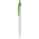 Penna a sfera in plastica verde acido personalizzata B11172VA