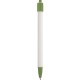 Penna a sfera in plastica verde personalizzata B11026V