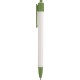 Penna a sfera in plastica verde personalizzata B11026V