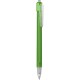 Penna a sfera in plastica verde personalizzata B11027V