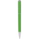 Penna a sfera in plastica verde personalizzata B11036V