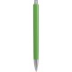 Penna a sfera in plastica verde personalizzata B11036V