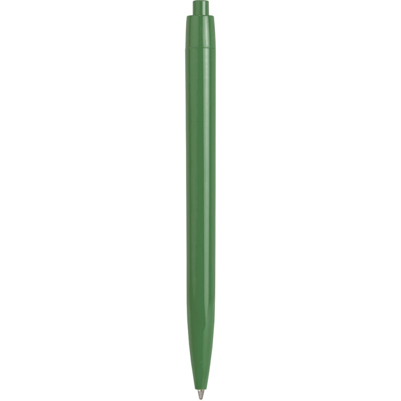 Penna a sfera in plastica verde personalizzata B11171V
