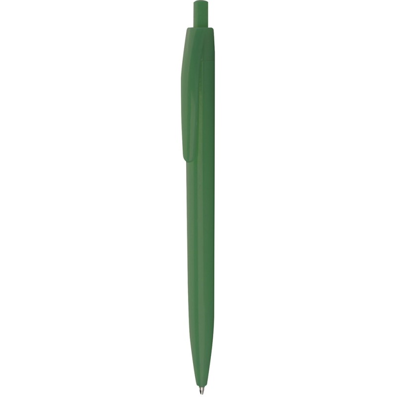 Penna a sfera in plastica verde personalizzata B11171V