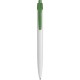 Penna a sfera in plastica verde personalizzata B11172V