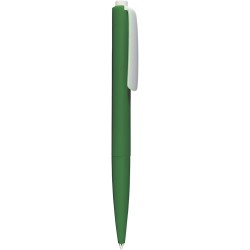Penna a sfera in plastica verde personalizzata B11219V