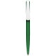 Penna a sfera in plastica verde personalizzata B11219V