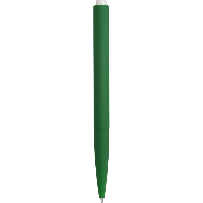 Penna a sfera in plastica verde personalizzata B11219V