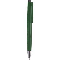 Penna a sfera in plastica verde personalizzata B11233V