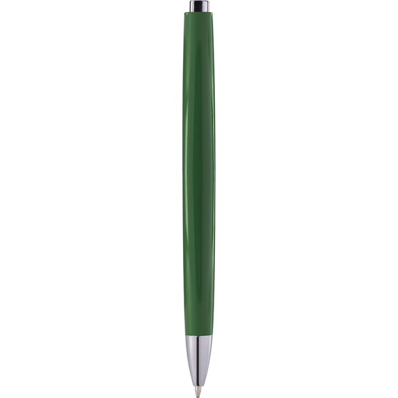Penna a sfera in plastica verde personalizzata B11233V
