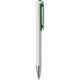 Penna a sfera in plastica verde personalizzata B11235V