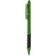 Penna a sfera in plastica verde personalizzata B11238V