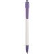 Penna a sfera in plastica viola personalizzata B11026VL