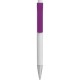 Penna a sfera in plastica viola personalizzata B11042VL