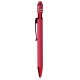 Penna a sfera touch screen con antistress fidget spinner e refill blu rossa personalizzata B11304R