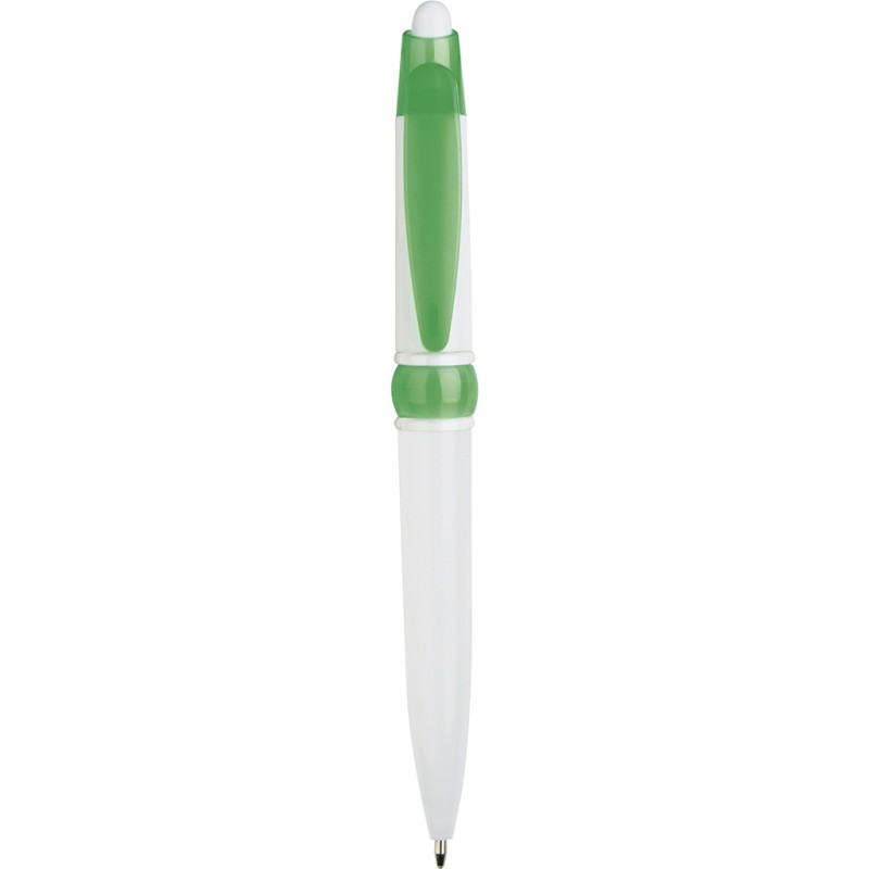 Penna a sfera verde personalizzata B11023V