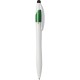 Penna a sfera verde personalizzata B11202V