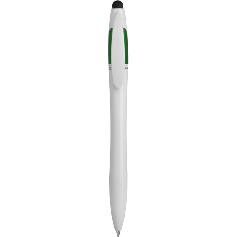 Penna a sfera verde personalizzata B11202V