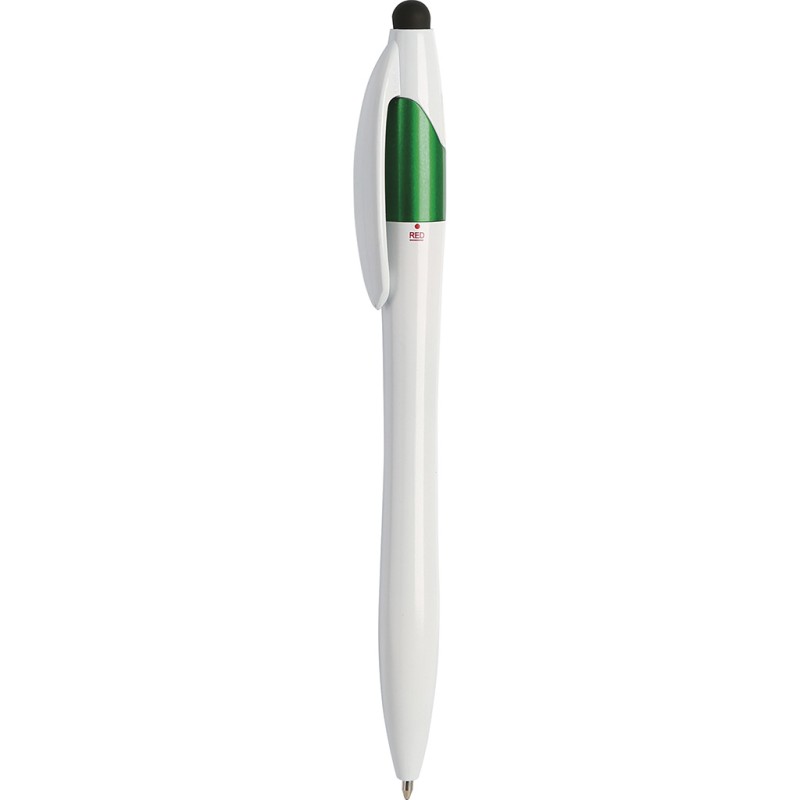 Penna a sfera verde personalizzata B11202V