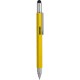 Penna multifunzione in metallo gialla personalizzata B11144G