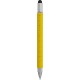 Penna multifunzione in metallo gialla personalizzata B11144G