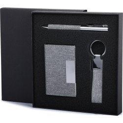 Set scrittura in metallo e rpet personalizzato B11807