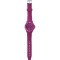 Orologio analogico personalizzabile in plastica e silicone fucsia personalizzato D10079FU