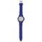 Orologio analogico personalizzabile in plastica e silicone blu royal personalizzato D10082BL
