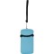 Astuccio appendibile da collo in neoprene blu sky personalizzato E14181SK