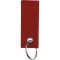 Portachiavi in feltro e metallo rosso personalizzato E14066R