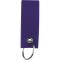 Portachiavi in feltro e metallo viola personalizzato E14066VL