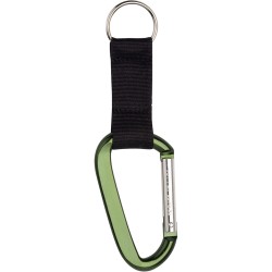 Moschettone in alluminio verde personalizzato E14068V Moschettone in alluminio verde personalizzato E14068V