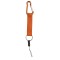 Moschettone in alluminio arancione personalizzato E14069A