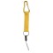 Moschettone in alluminio giallo personalizzato E14069G
