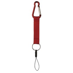 Moschettone in alluminio rosso personalizzato E14069R Moschettone in alluminio rosso personalizzato E14069R