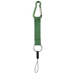 Moschettone in alluminio verde personalizzato E14069V Moschettone in alluminio verde personalizzato E14069V