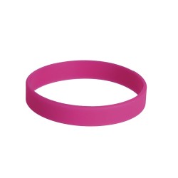 Braccialetto in silicone fucsia personalizzato E14099FU