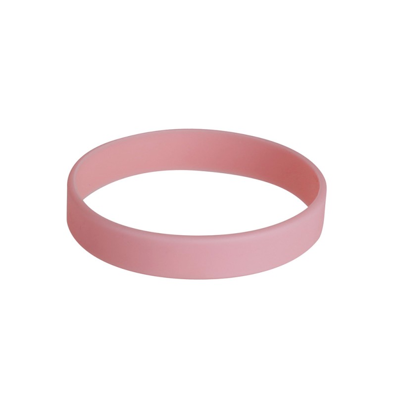Braccialetto in silicone rosa personalizzato E14099RS