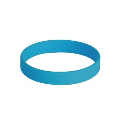 Braccialetto in silicone blu sky personalizzato E14099SK