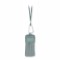Astuccio appendibile da collo in cotone grigio personalizzato E14109GR